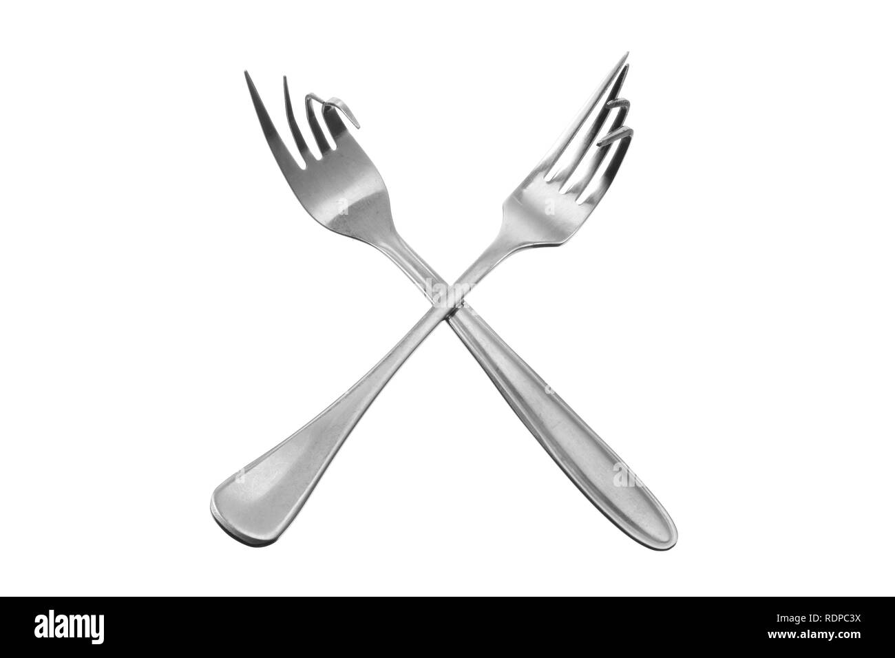 Stainless steel forks Black and White Stock Photos & Images Alamy
