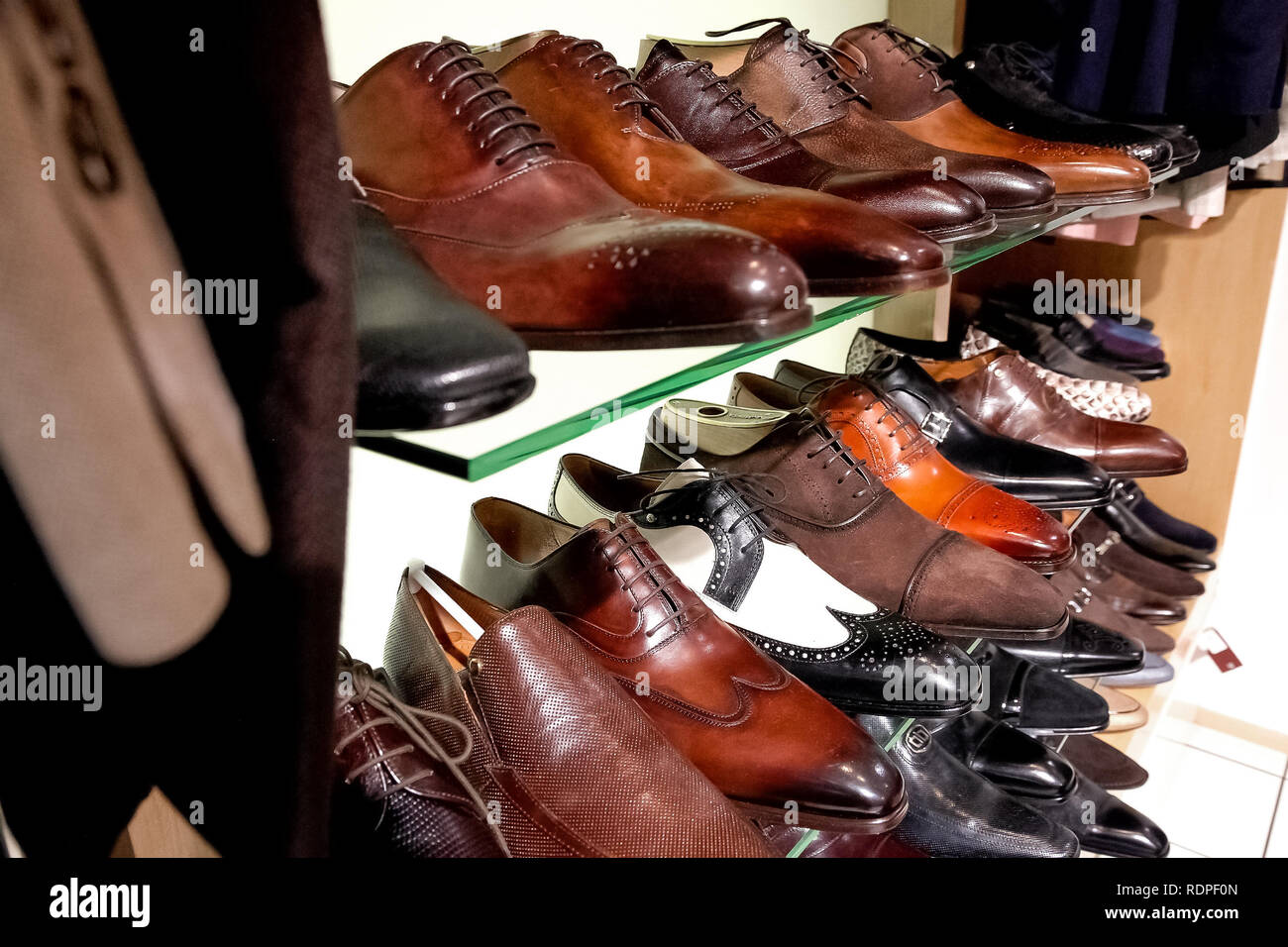 Johannesburg, South Africa April 27 2011 Shoes in an UpMarket