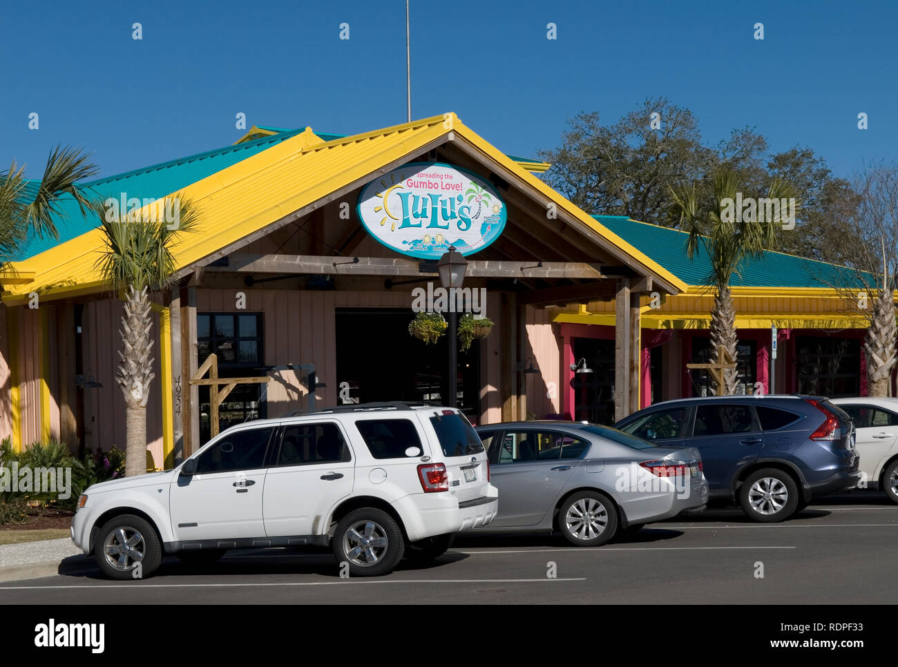 Lulu's Restaurant Myrtle Beach SC USA Stock Photo