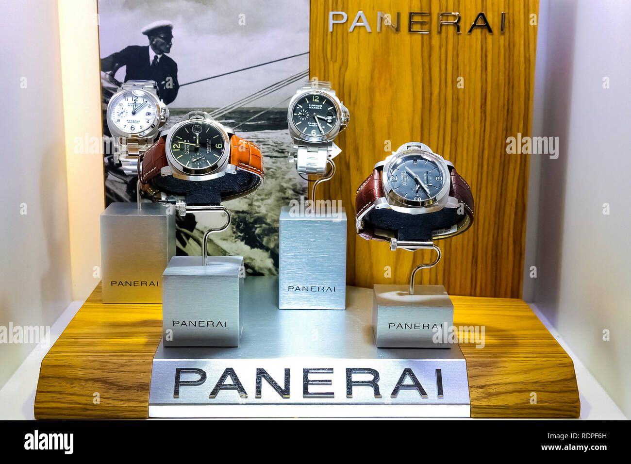 Johannesburg, South Africa April 27 2011 Expensive Wrist Watches on