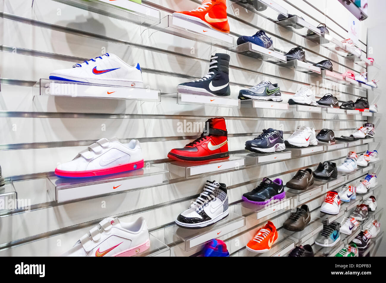 Nike shoes shop hi-res stock photography and images - Page 6 - Alamy