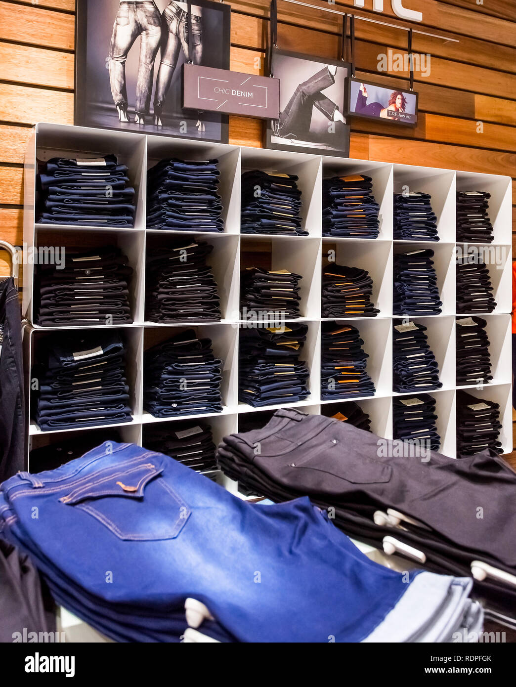 Johannesburg, South Africa October 09 2013 Plus Size Clothing Store