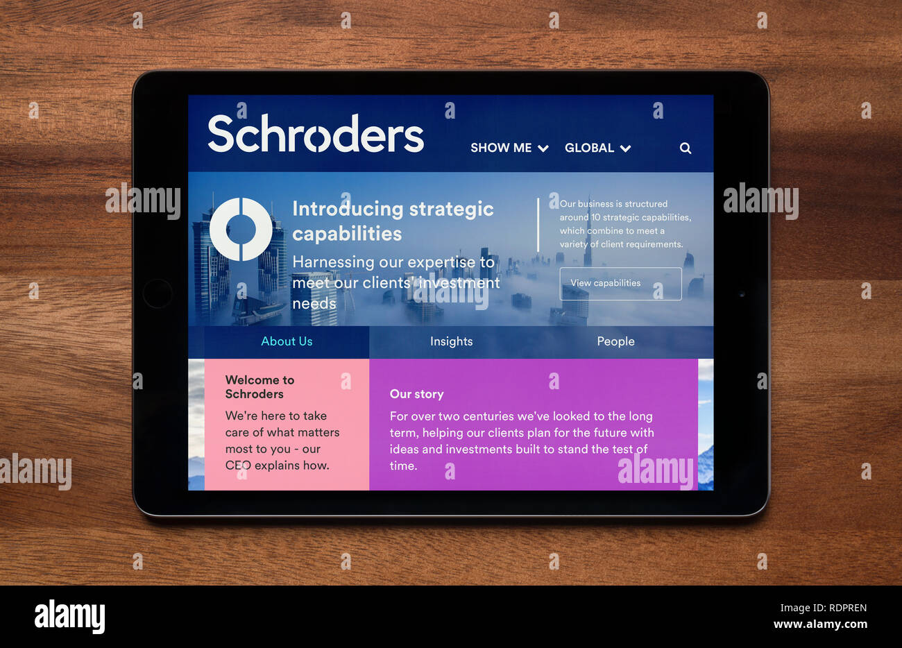 Homepage  Schroders global