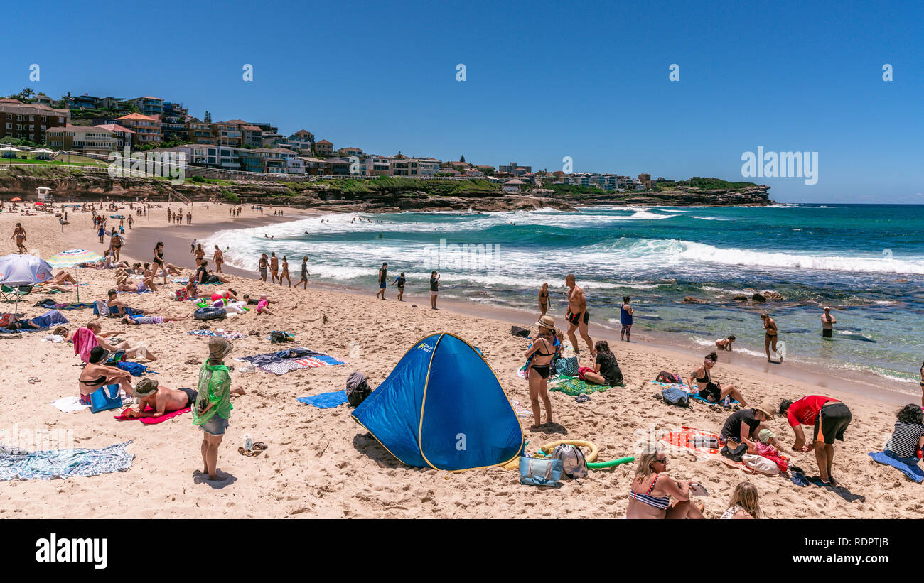 24th December 2018, Bronte Sydney Australia people and families with
