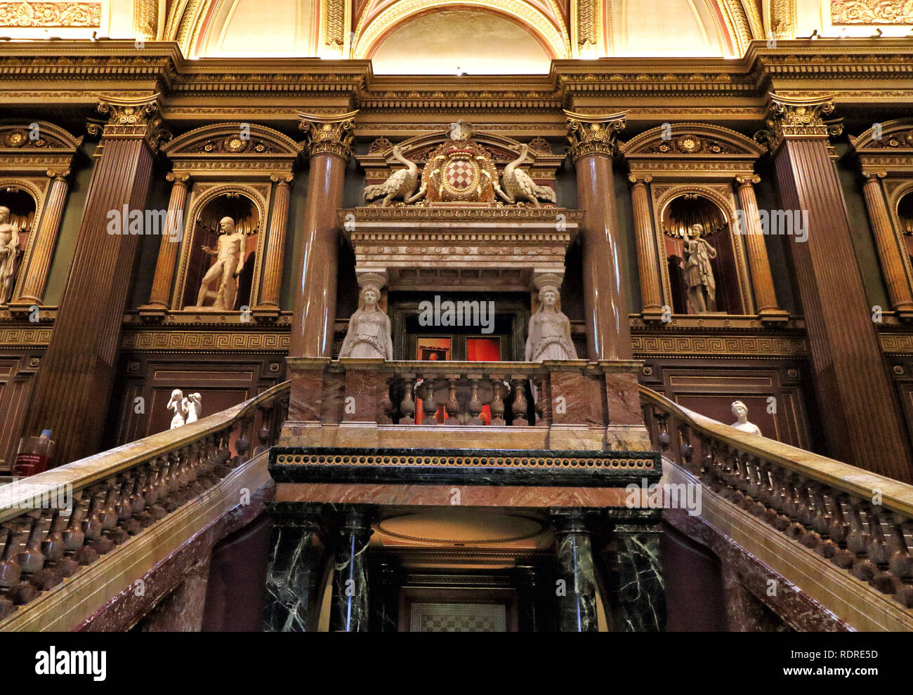 Cambridge, UK. 18th Jan, 2019. Interior view into the museum.The Fitzwilliam Museum is the art and antiquities Museum of Cambridge University in England, the museum currently houses masterpieces by different artists. Credit: Keith Mayhew/SOPA Images/ZUMA Wire/Alamy Live News Stock Photo