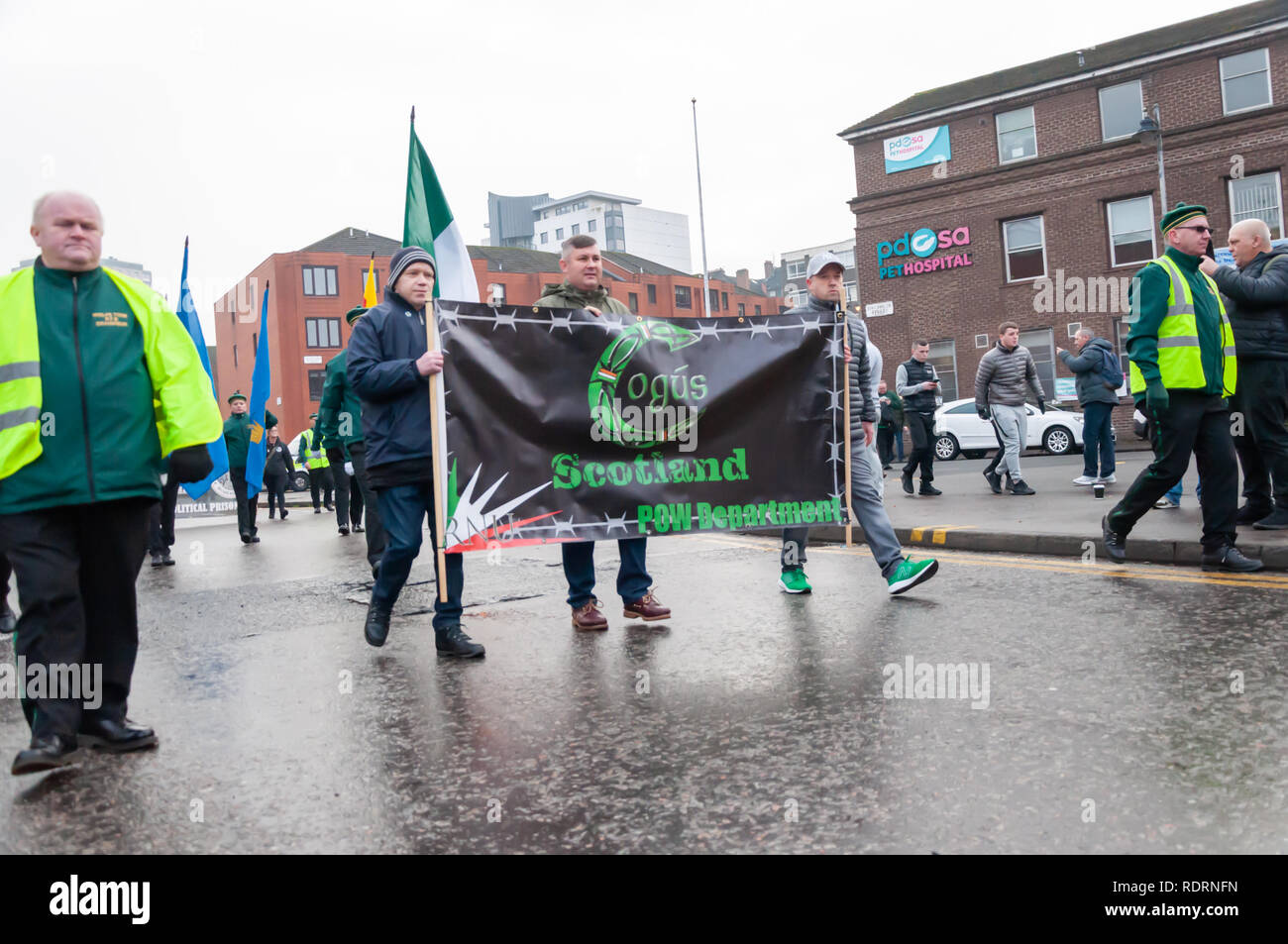 Republican march glasgow hi-res stock photography and images - Alamy