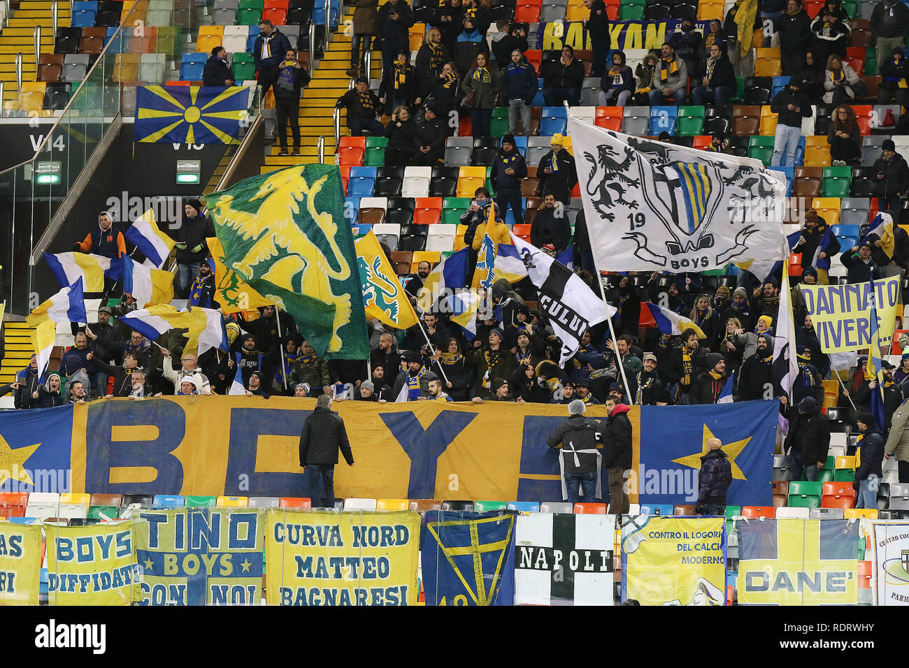 Page 2 Udinese Fans High Resolution Stock Photography And Images Alamy