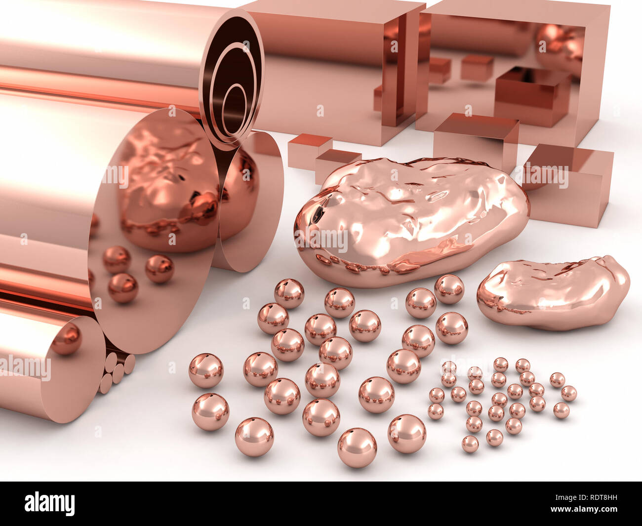 Copper Stock Photo