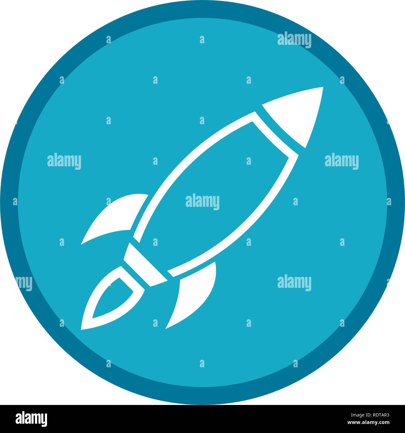 rocket taking off cartoon Stock Vector Image & Art - Alamy