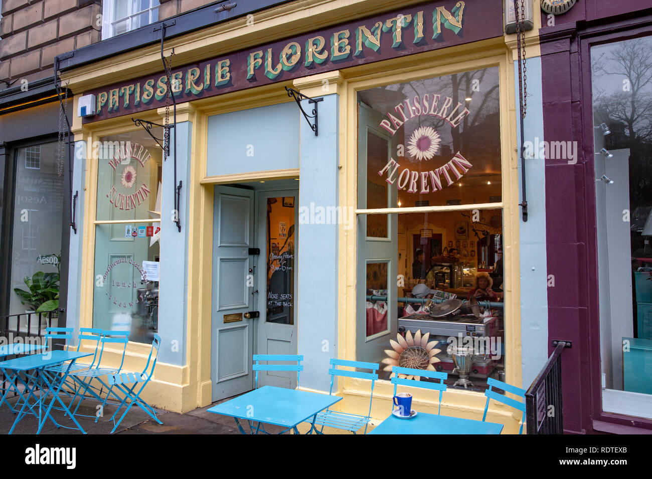 Pâtisserie florentin edinburgh hires stock photography and images Alamy