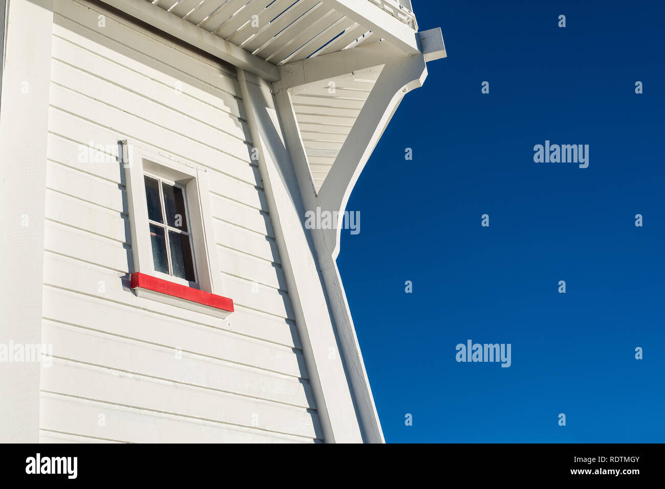 Light house, Canterbury, NZ Stock Photo Alamy