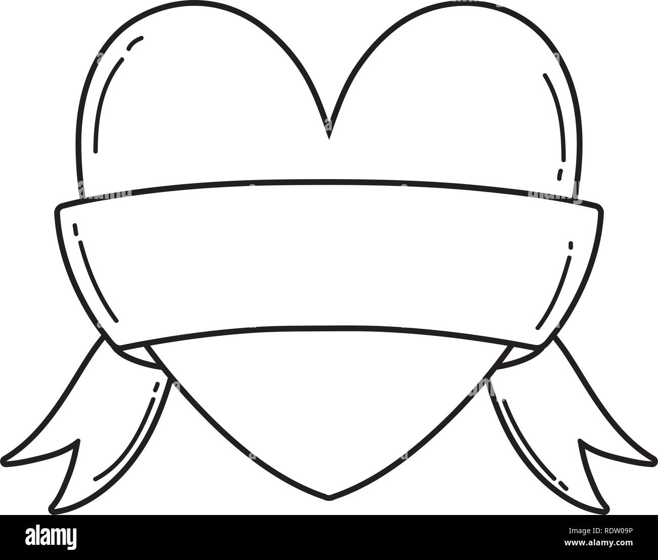 heart love isolated icon Stock Vector Image & Art - Alamy