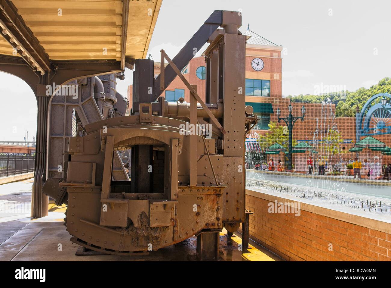 Pittsburgh Pennsylvania USA June 08, 2010 in 1859 the Clinton Furnace
