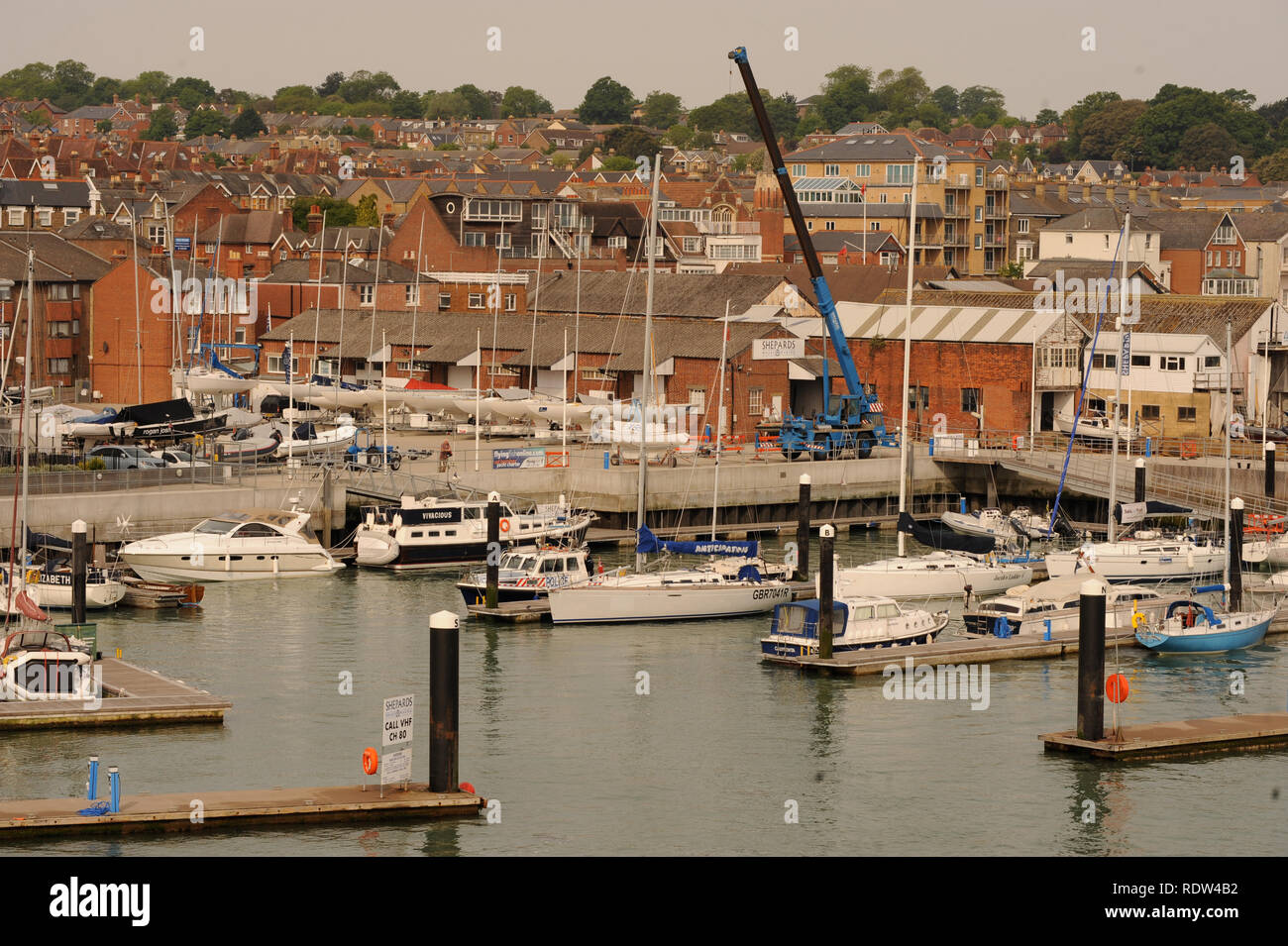 Isle of Wight England Stock Photo Alamy