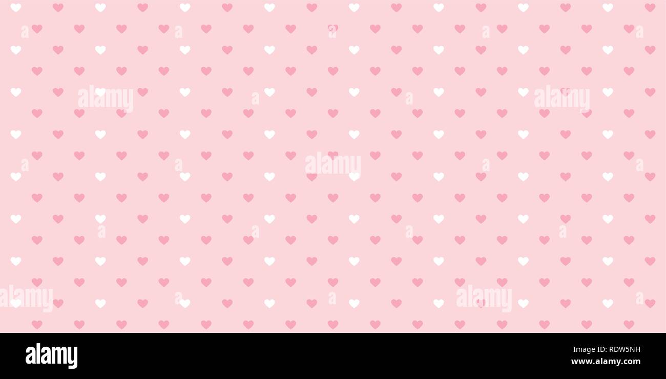 pink background with hearts vector illustration EPS10 Stock Vector ...