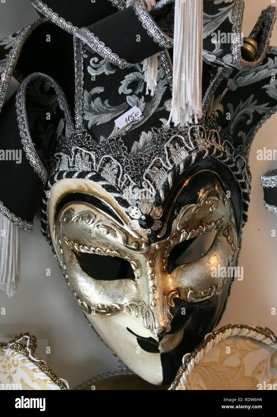 Carnival Mask of Venice Stock Photo