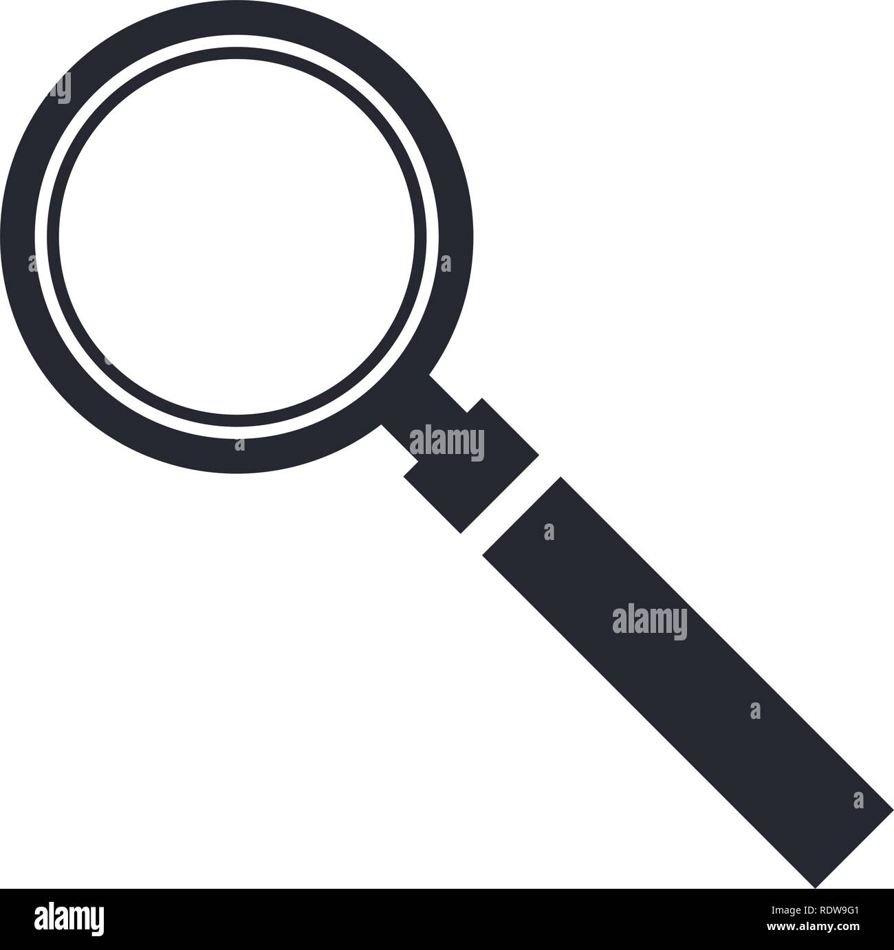 magnifying glass cartoon Stock Vector Image & Art Alamy