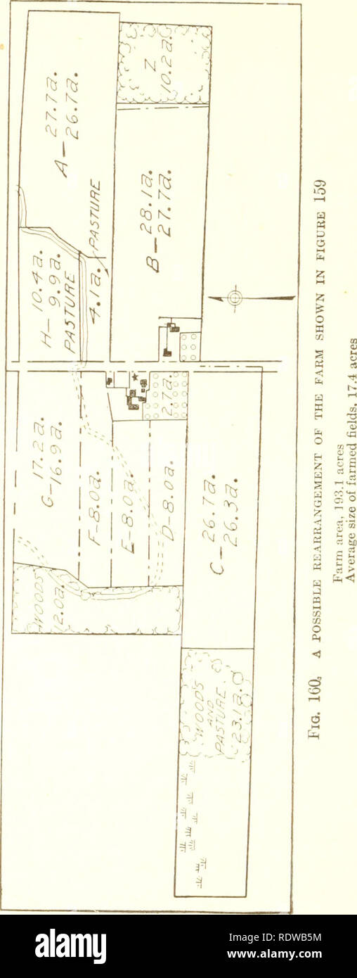 An economic study of farm layout .. . Fig. 100. a farm plan with
