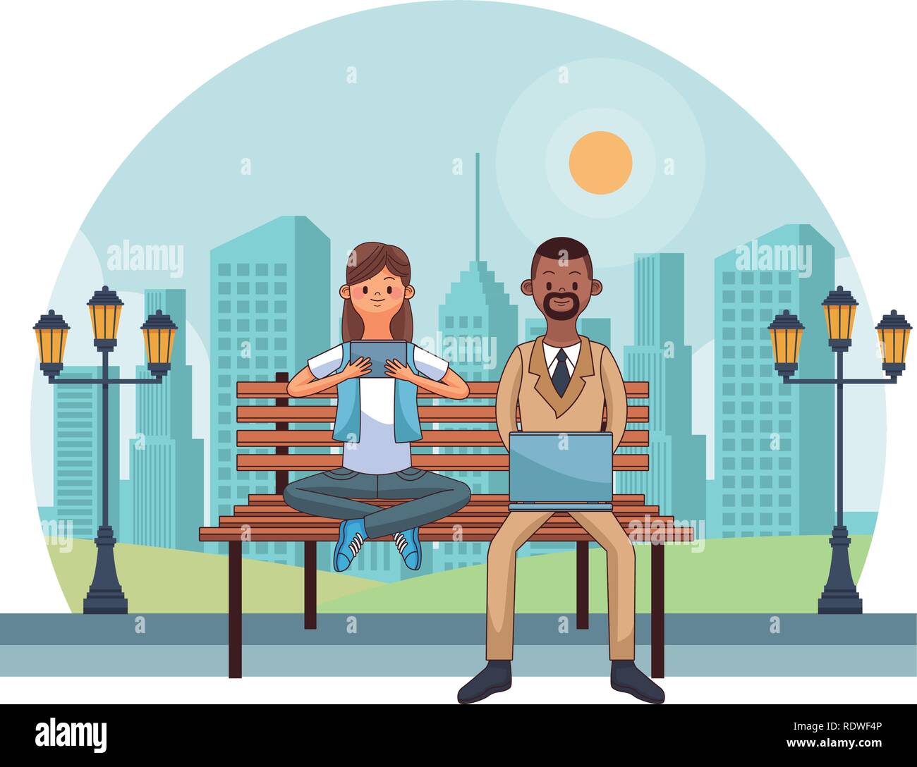 young people couple Stock Vector Image & Art - Alamy