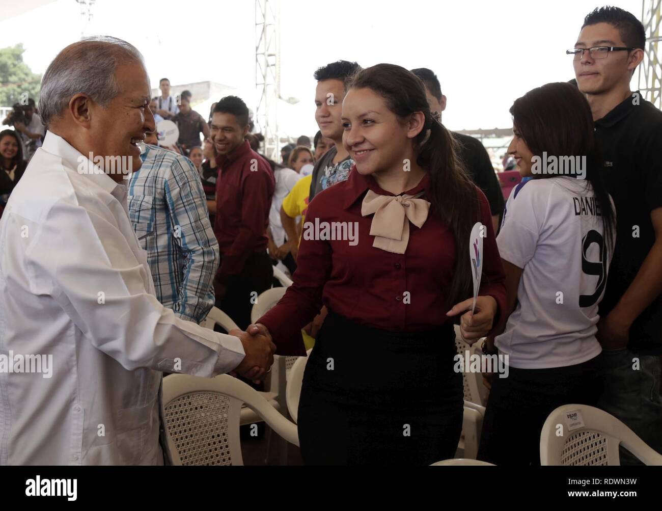 Apertura de sede programa de empleo Jóvenes con todo, Soyapango (25551737464). Stock Photo