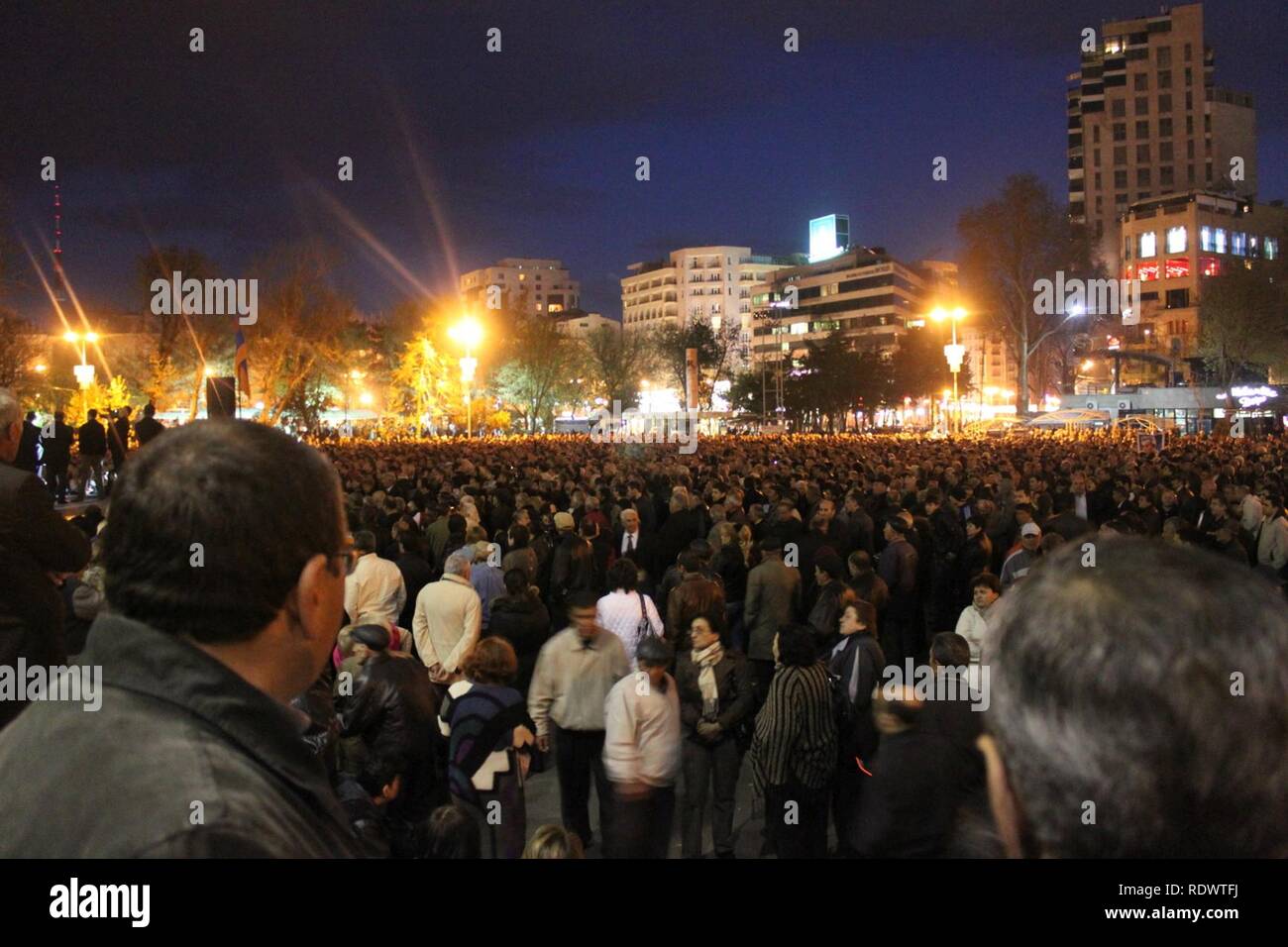 Yerevan protest hires stock photography and images Alamy