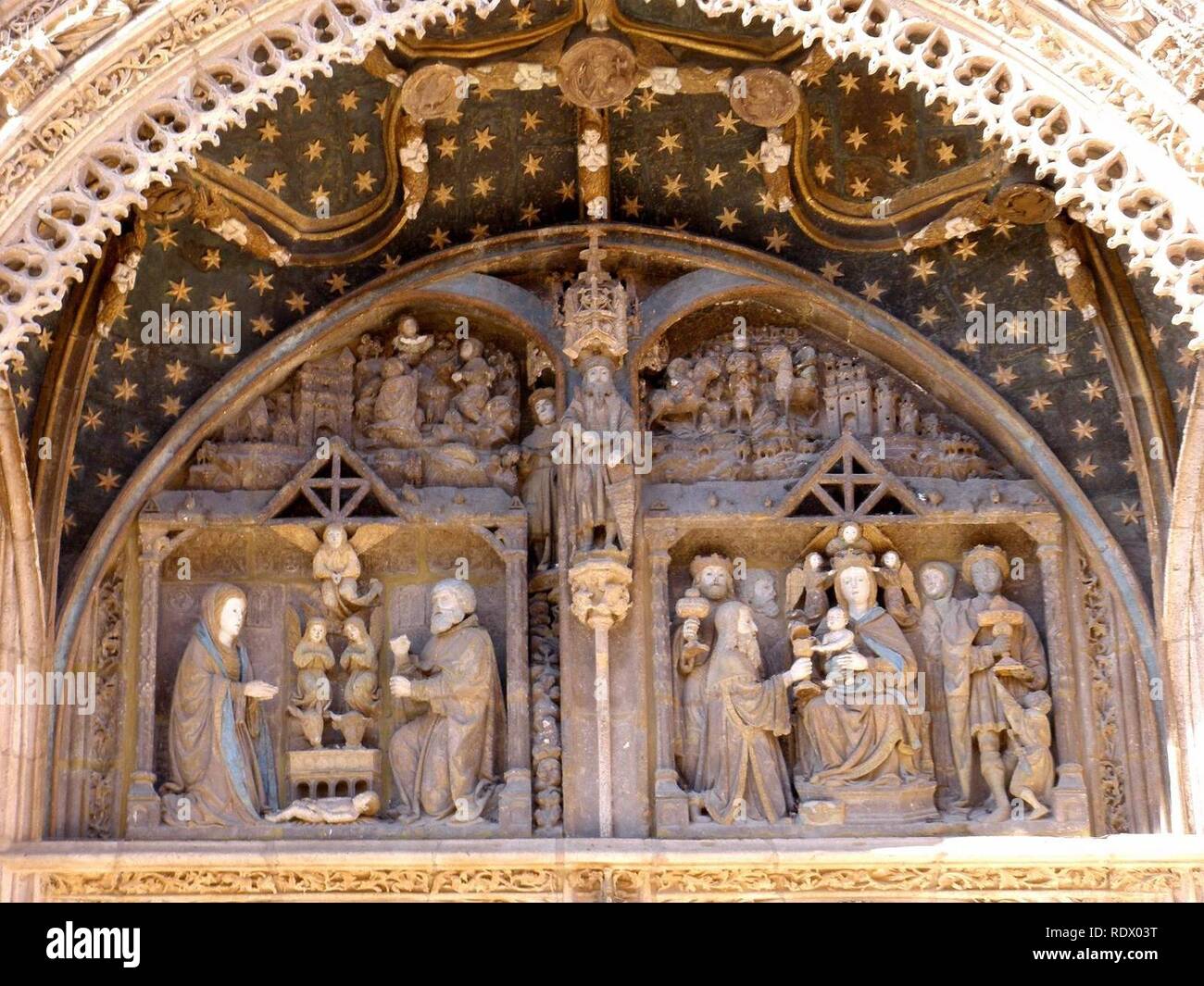 Aranda de Duero Iglesia de Santa María la Real 07 Stock Photo Alamy