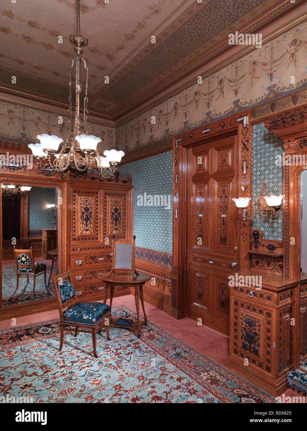 Architectural woodwork and paneling Stock Photo Alamy