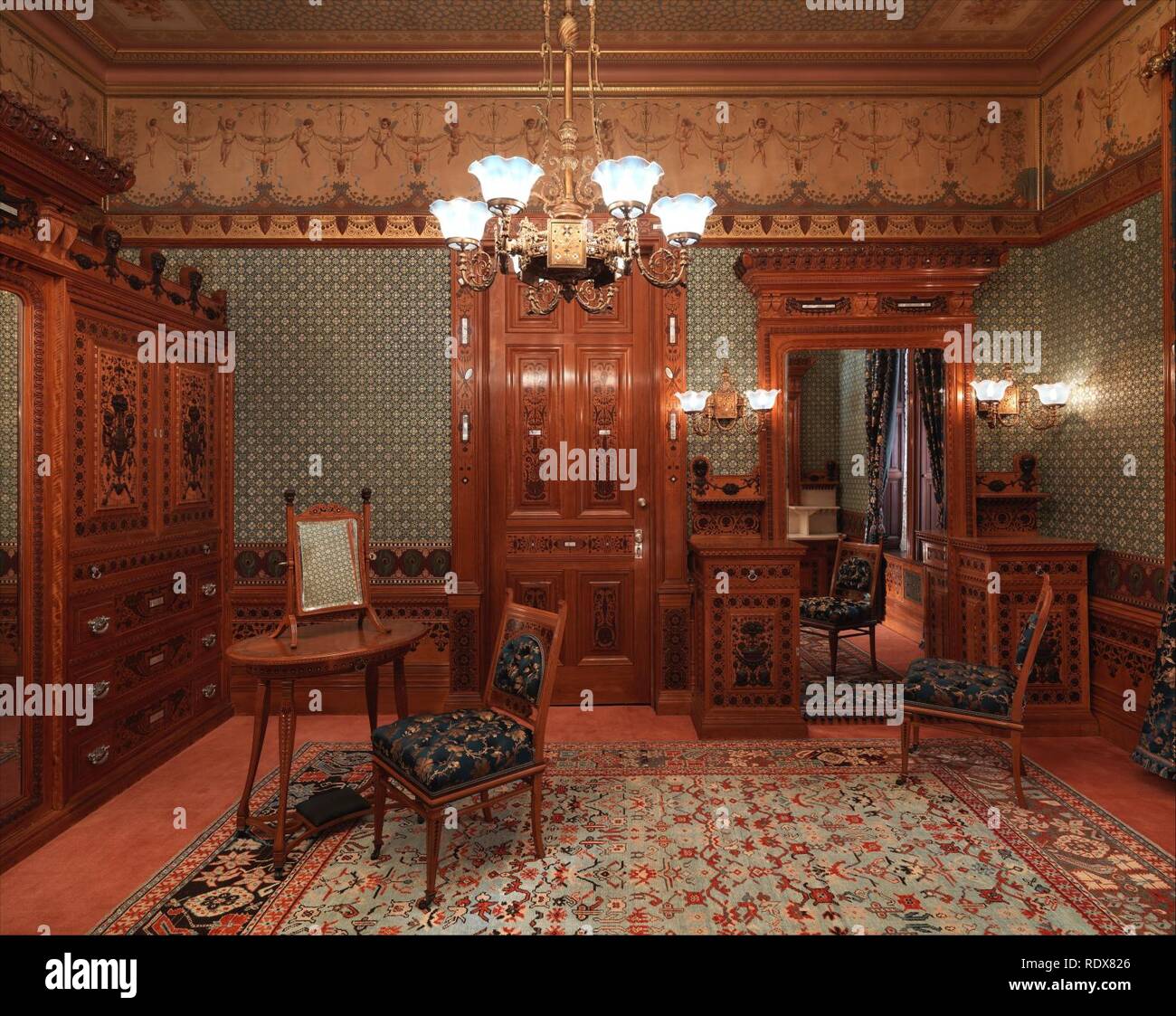 Architectural woodwork and paneling Stock Photo Alamy