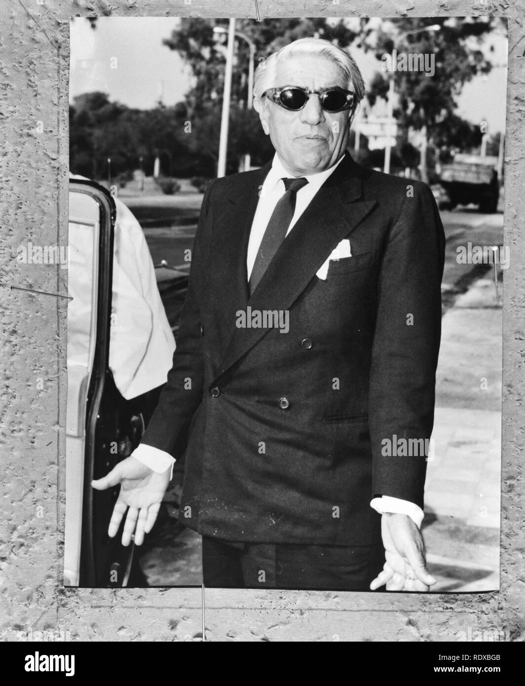 Onassis Black and White Stock Photos & Images - Alamy