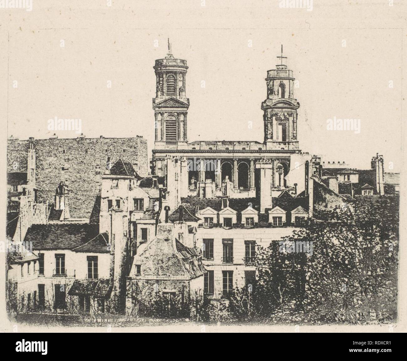 Armand-Hippolyte-Louis Fizeau, St. Sulpice, Paris. Stock Photo