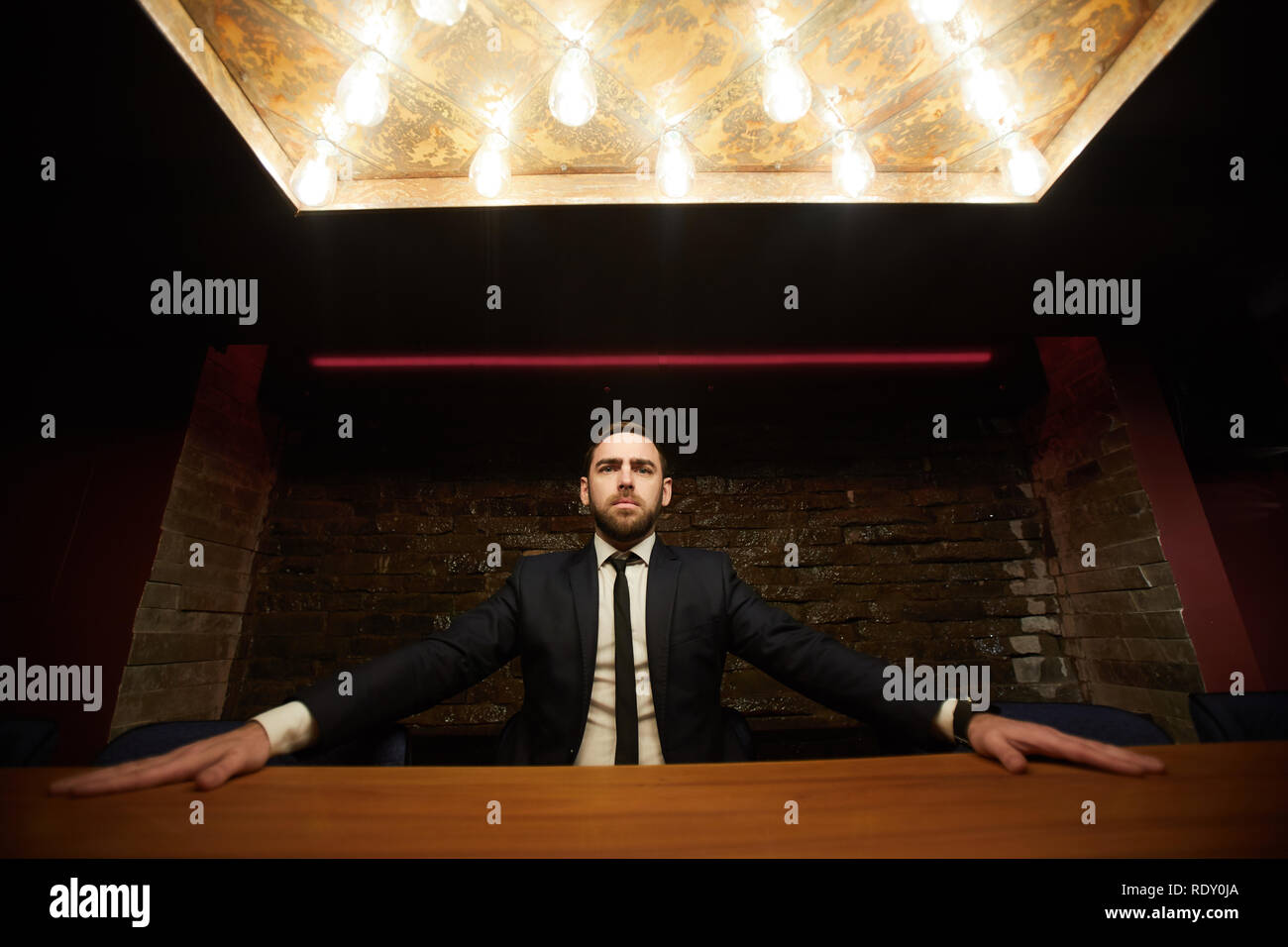 Elegant businessman Stock Photo