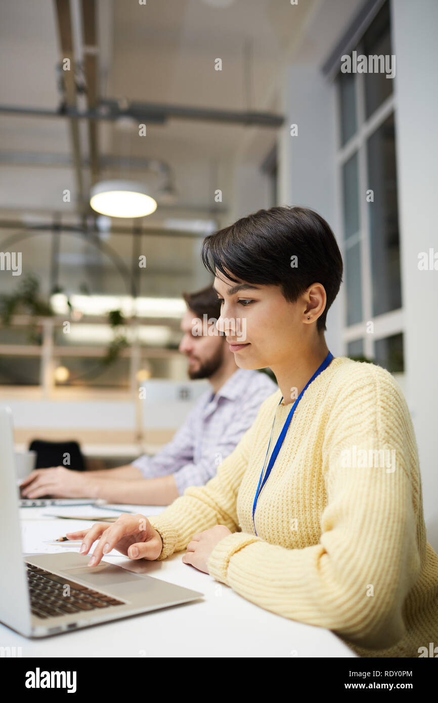 Analyzing statistics Stock Photo