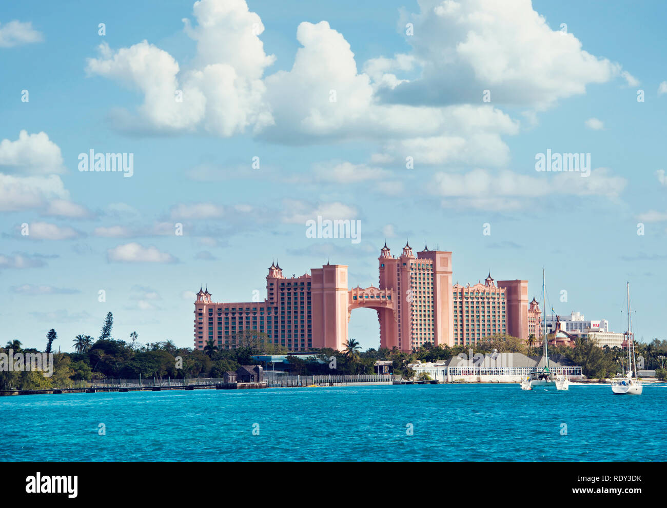 NASSAU, BAHAMAS January 7 ,2019. The Atlantis Paradise Island resort