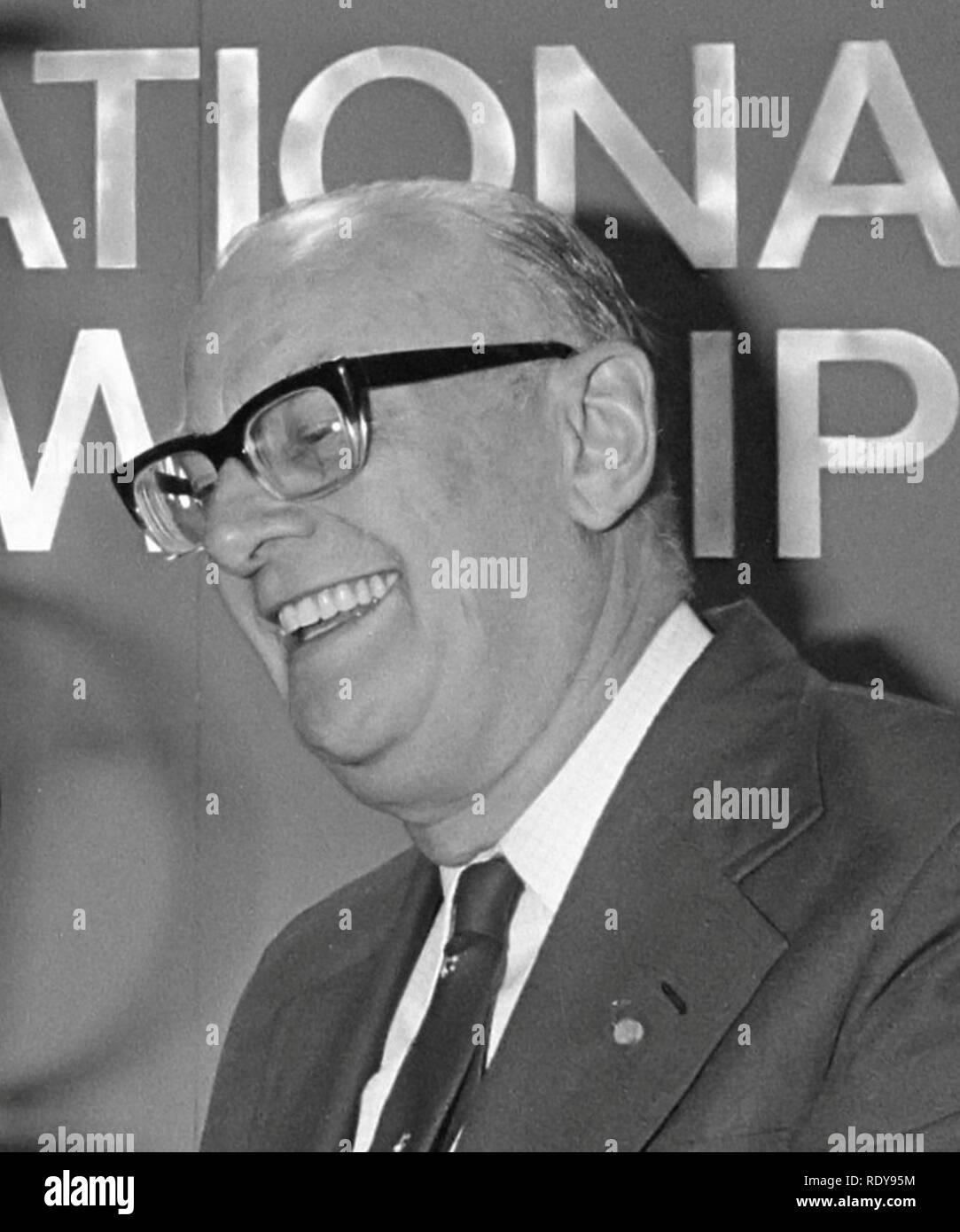 Arthur C. Clarke (1982 Stock Photo - Alamy