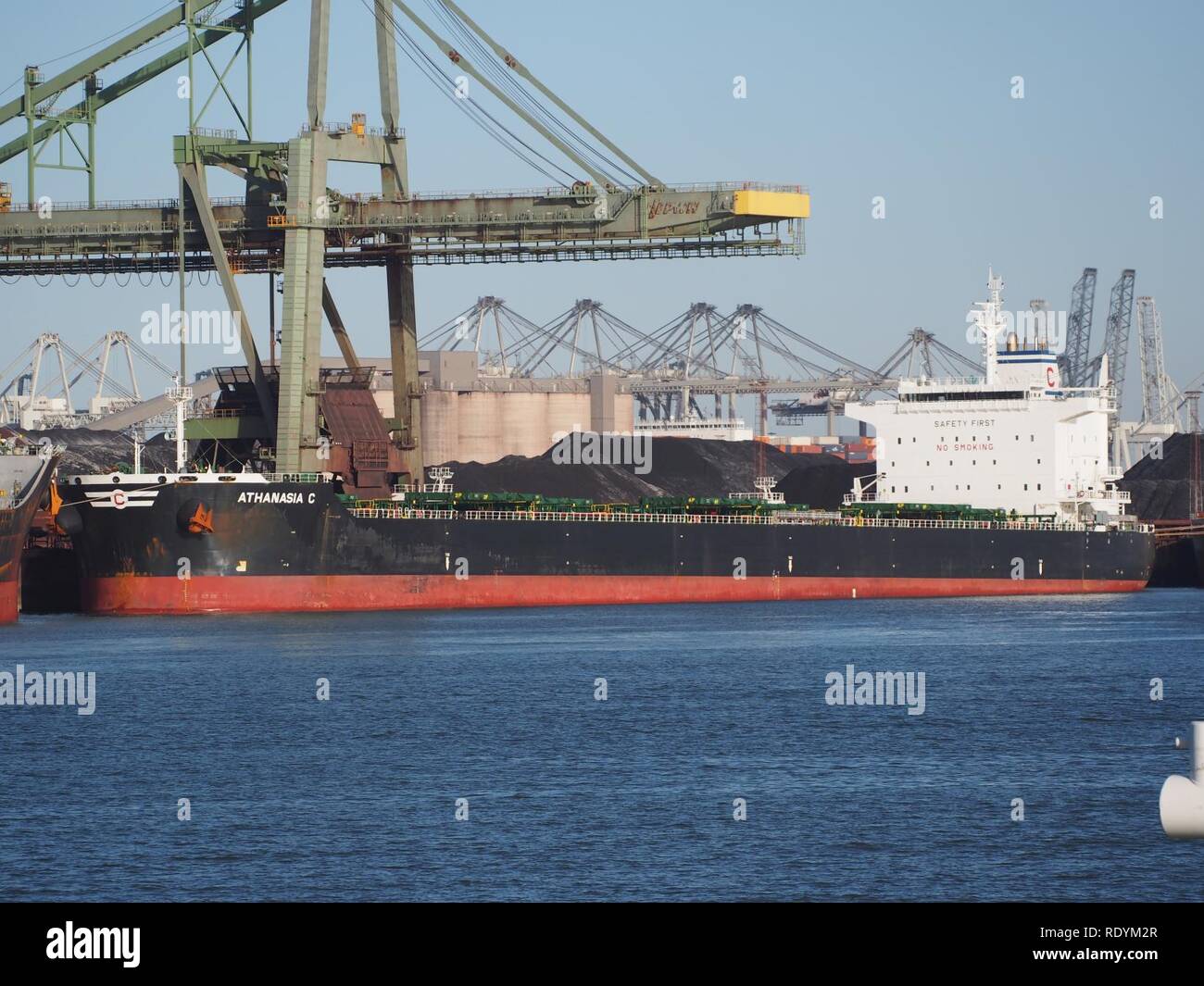 Athanasia C (ship, 2012) IMO 9583770 Port of Rotterdam pic1. Stock Photo