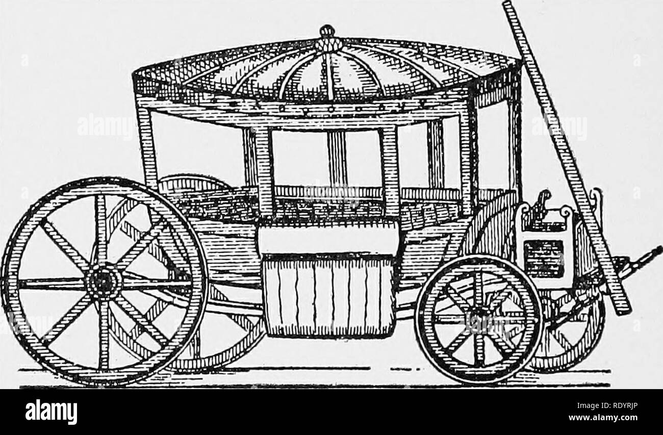 . Productive horse husbandry. Horses; Horses. 290 THE HORSE IN SERVICE Very light wheels may have the spokes set in the hub in staggered fashion (Eig. 160) in order to brace the wheel against being sprung by a side thrust from either direction. Instead of being lined up in the hub every other spoke is set outside the centre of the hub, which is directly in line with the felloe, the other spokes being set inside. Thus each alternate half of the spokes braces the wheel in opposite directions. Wheeled passenger vehicles were first intro- duced into England in 1555, according to Sir AYalter Gilbey Stock Photo