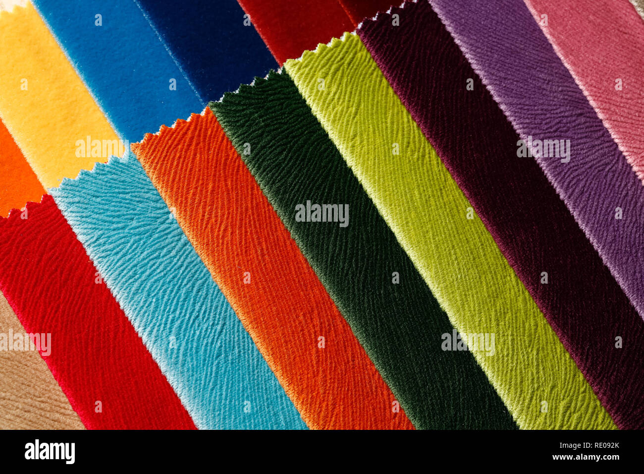 Stylish diagonal samples of tissue for your project. Stock Photo