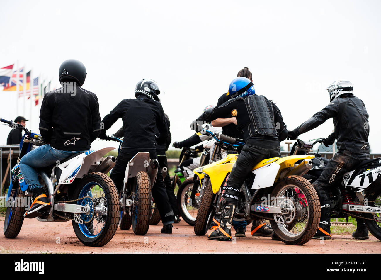 Speedway in Lelystad - Netherlands Stock Photo - Alamy