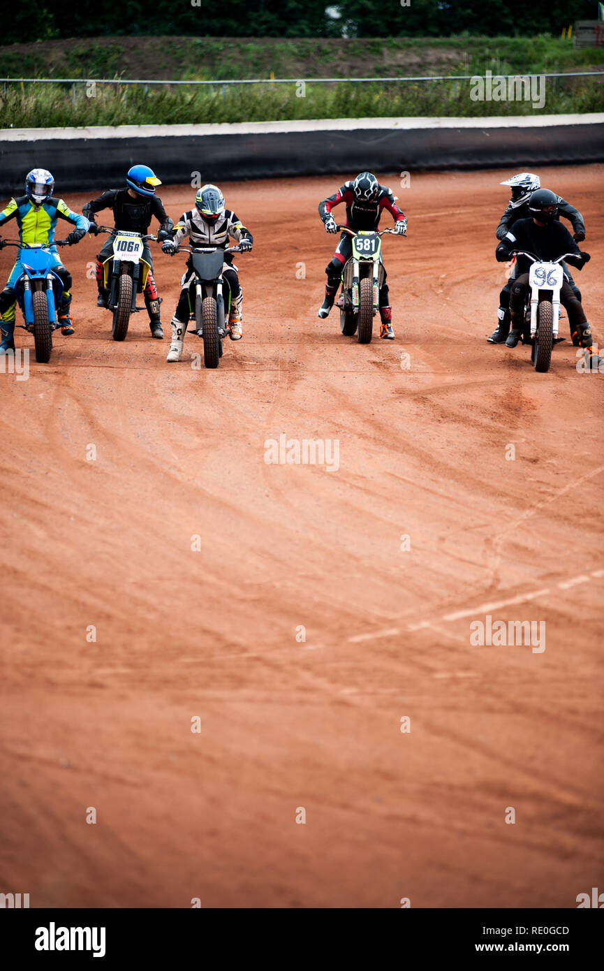 Speedway in Lelystad - Netherlands Stock Photo - Alamy