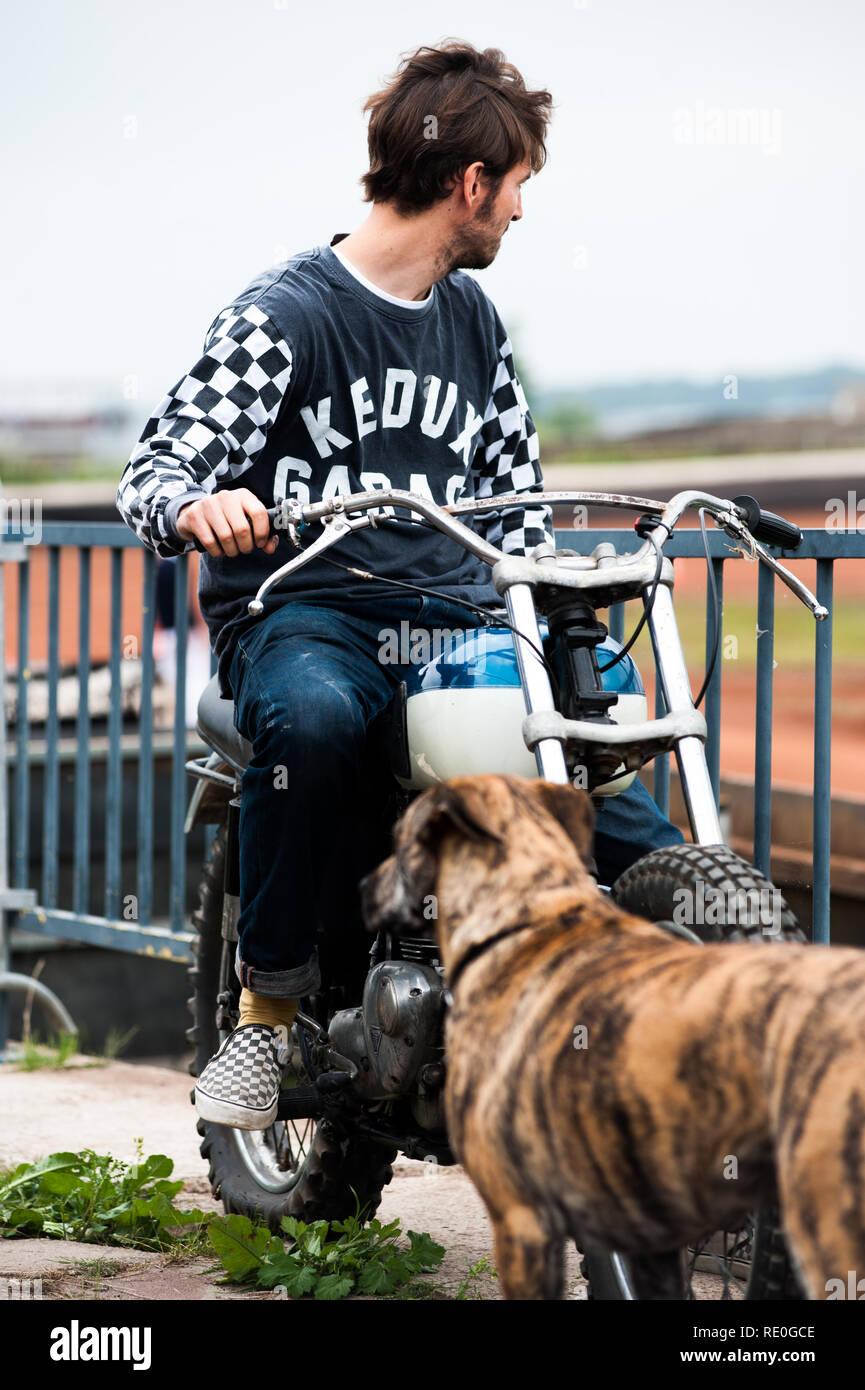 Speedway in Lelystad - Netherlands Stock Photo - Alamy