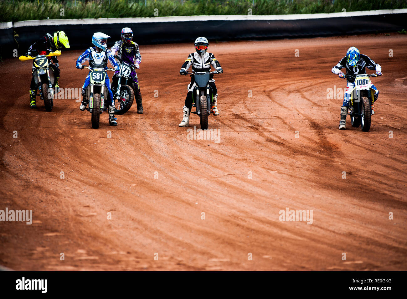 Speedway in Lelystad - Netherlands Stock Photo - Alamy