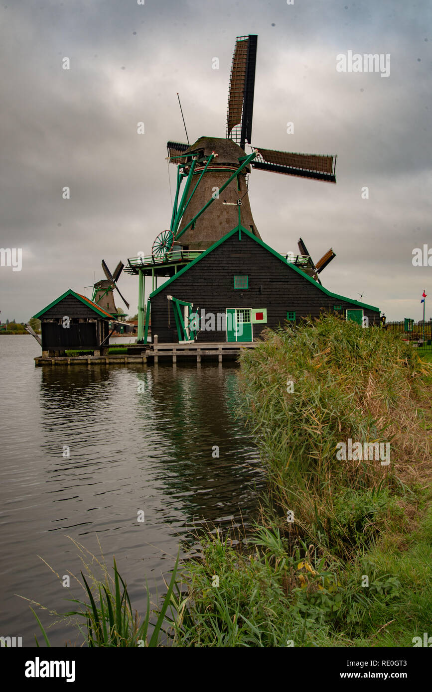 Windmills Stock Photo