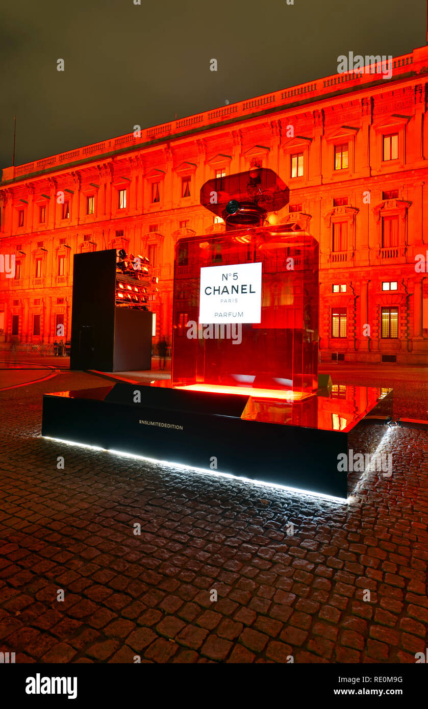 French fragrance maker Chanel with its Red Limited Edition Number