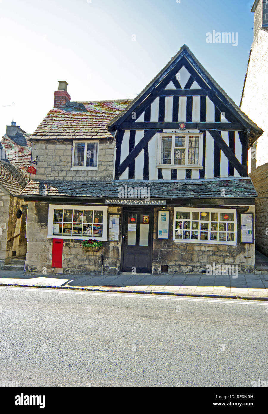 Post Office, Painswick, Cotswold, Gloucestershire Stock Photo Alamy