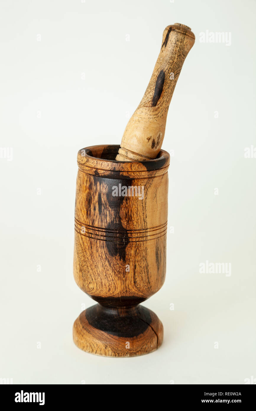 Puerto Rican mortar and pestle Stock Photo Alamy