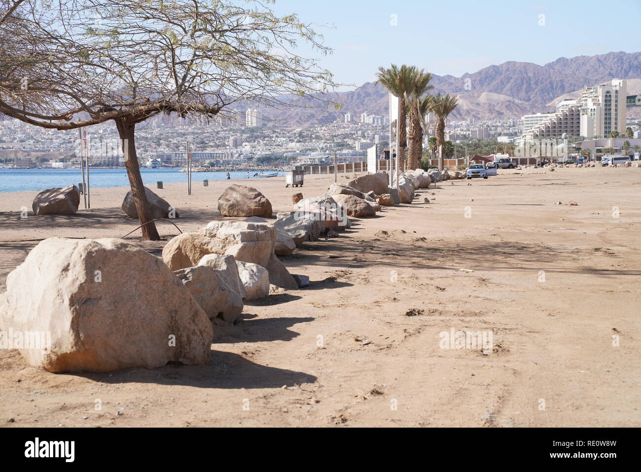 Eilat in the Winter Stock Photo