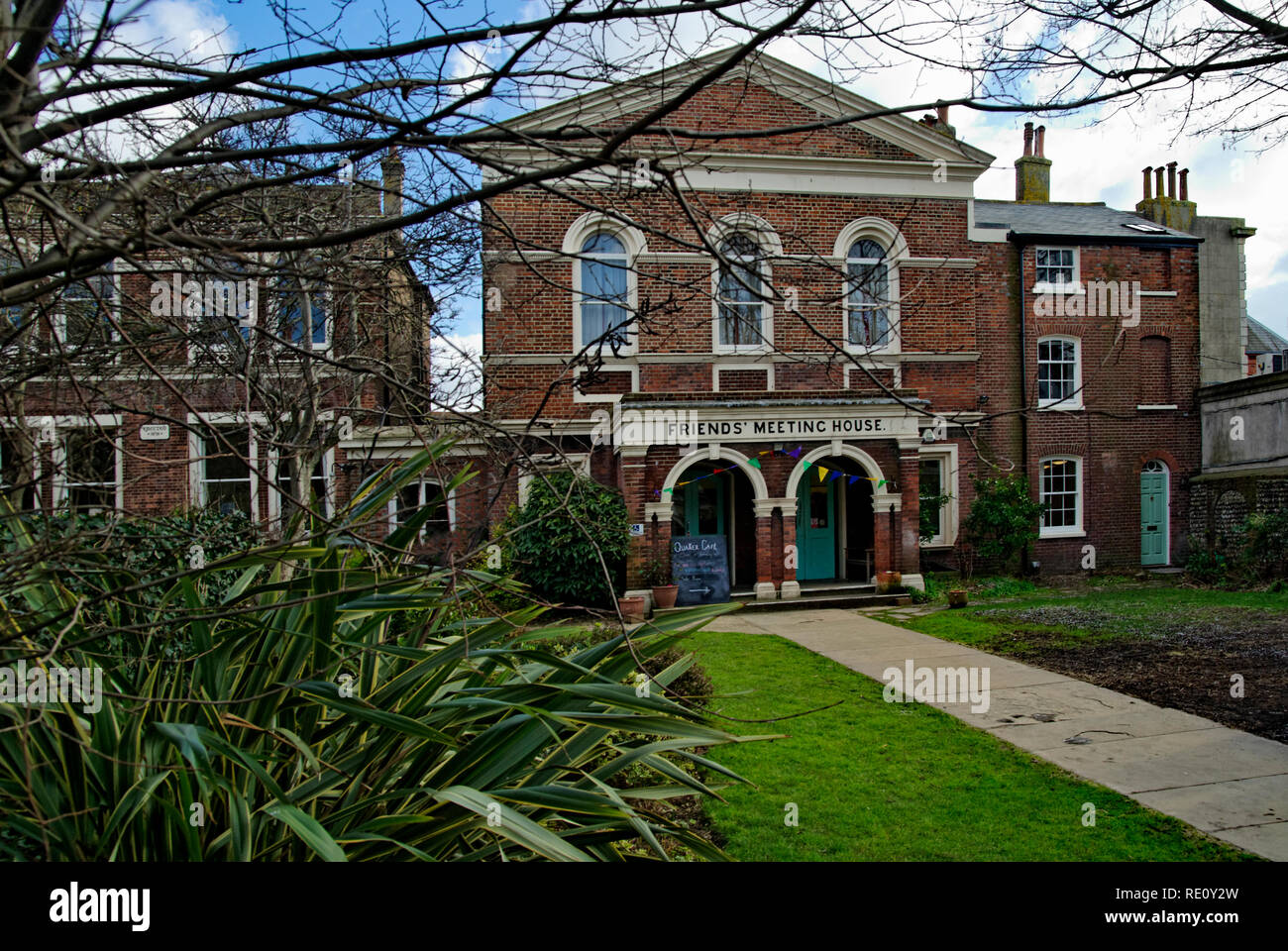 Quaker meeting house in UK Stock Photo Alamy
