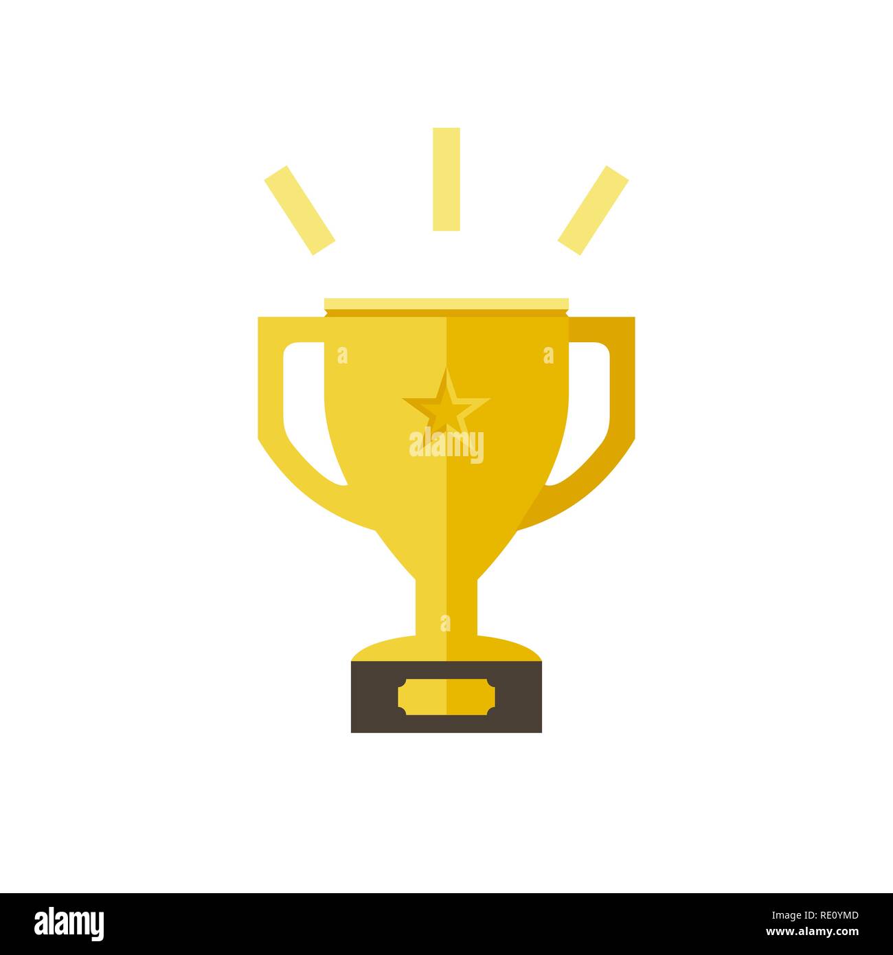 Golden podium first place Cut Out Stock Images & Pictures - Alamy
