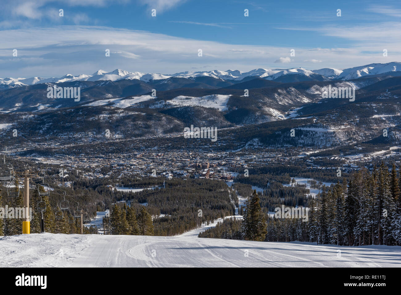 Breckenridge ski lift hires stock photography and images Alamy