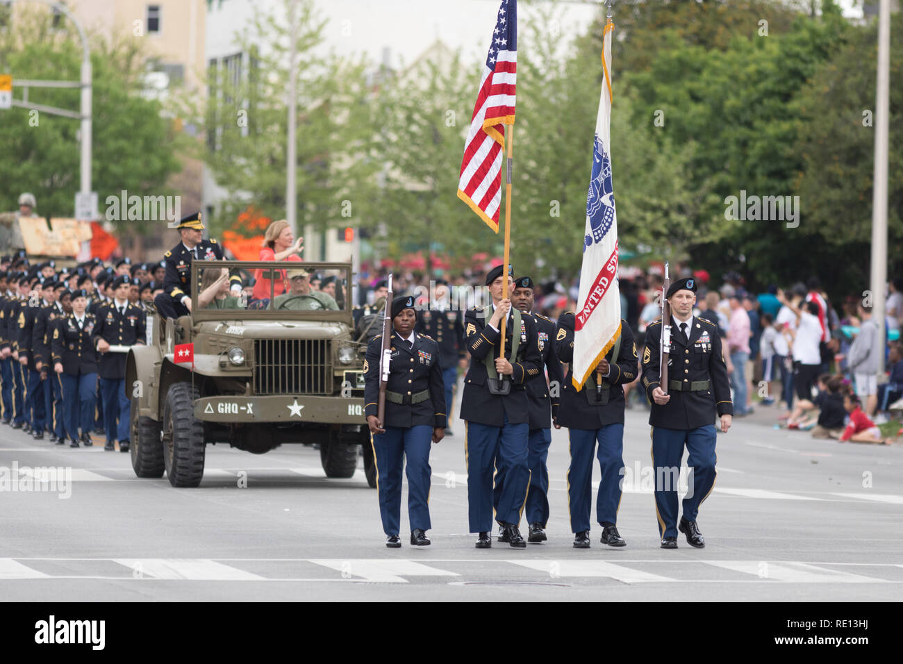 Louisville, Kentucky, USA May 03, 2018 The Pegasus Parade, Members